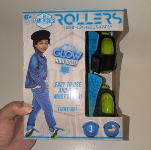 Kids Shoe Light Up Heel Skates